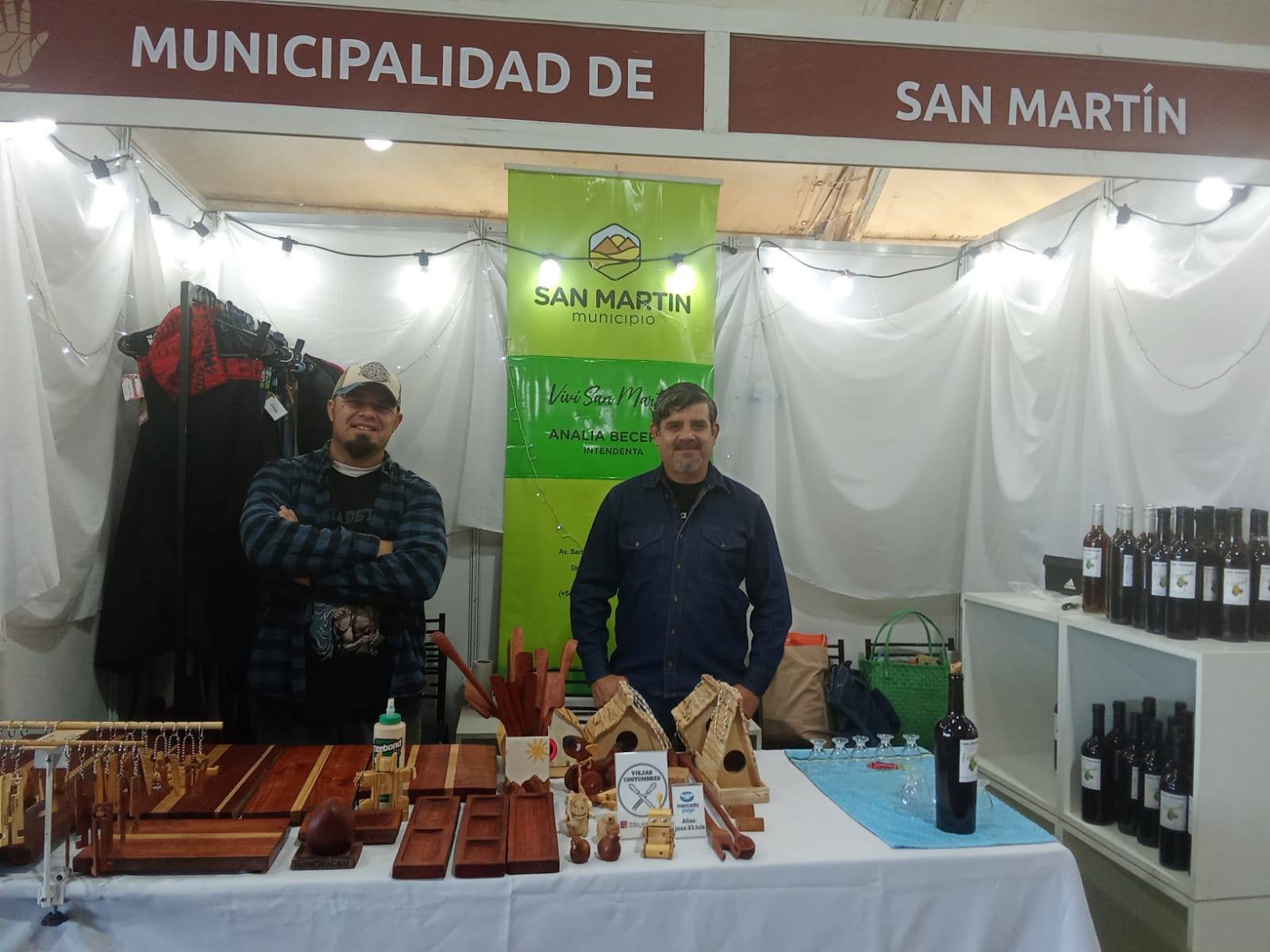 San Martín se lució en la Feria Internacional de Artesanías