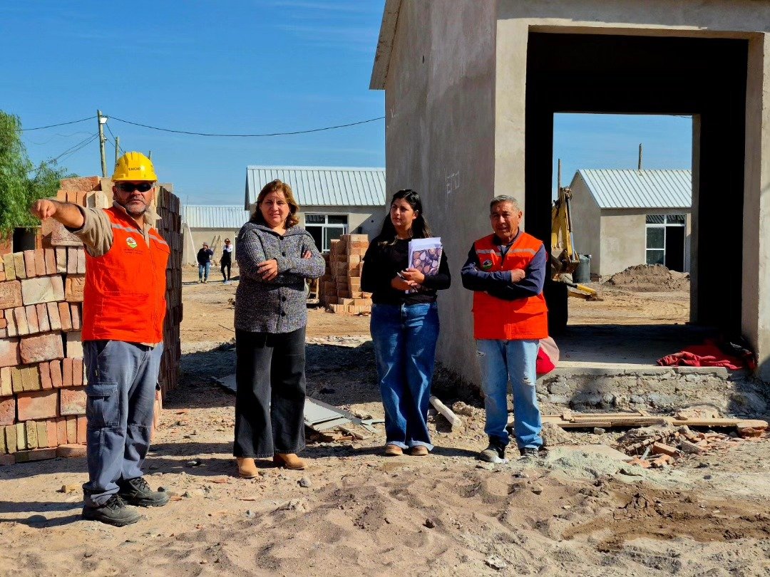 Avanza la construcción del futuro barrio Ceferino Namuncurá en San Martín