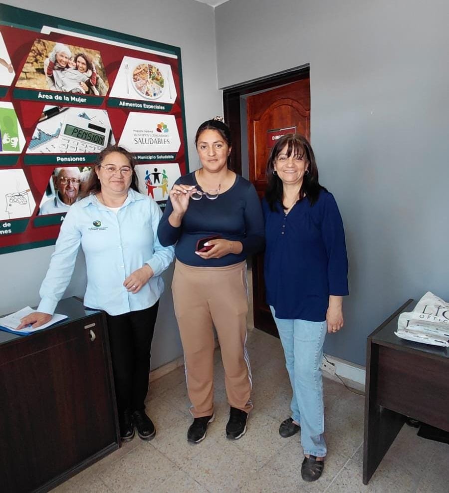 Nueva entrega de anteojos para vecinos de San Martín