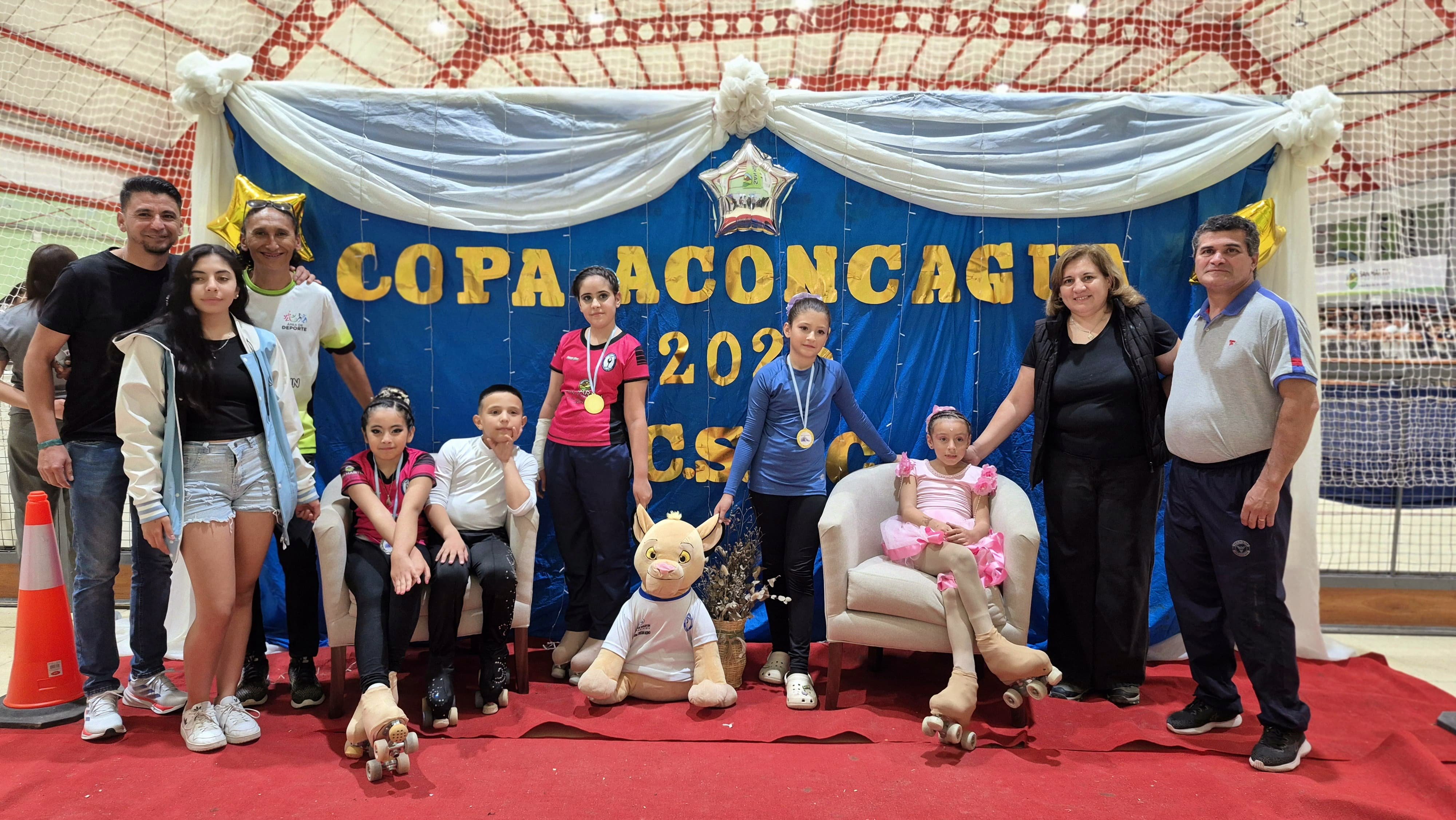 San Martín vibró con el Patinaje Artístico en la Copa Aconcagua