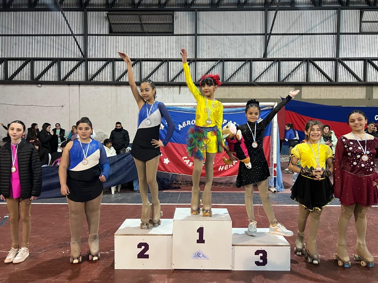 Orgullo sanmartiniano en la Copa Aconcagua de patín artístico