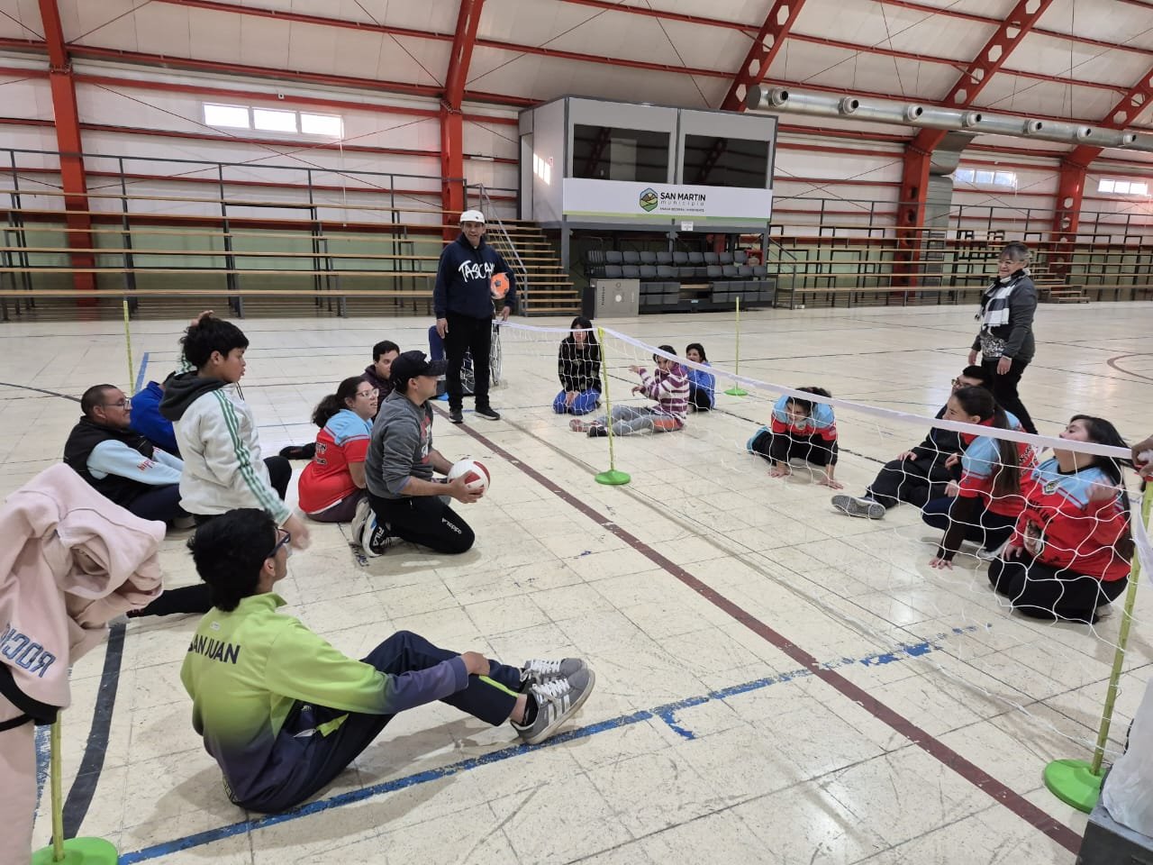 San Martín vivió una jornada deportiva inclusiva en el Estadio Marta Orellana