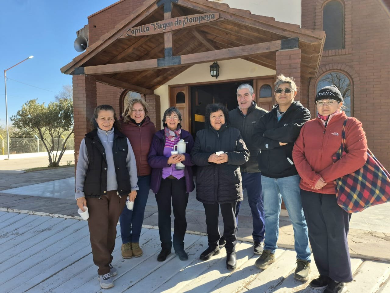 Reunión con el Consejo Económico de la Capilla Nuestra Señora de Pompeya