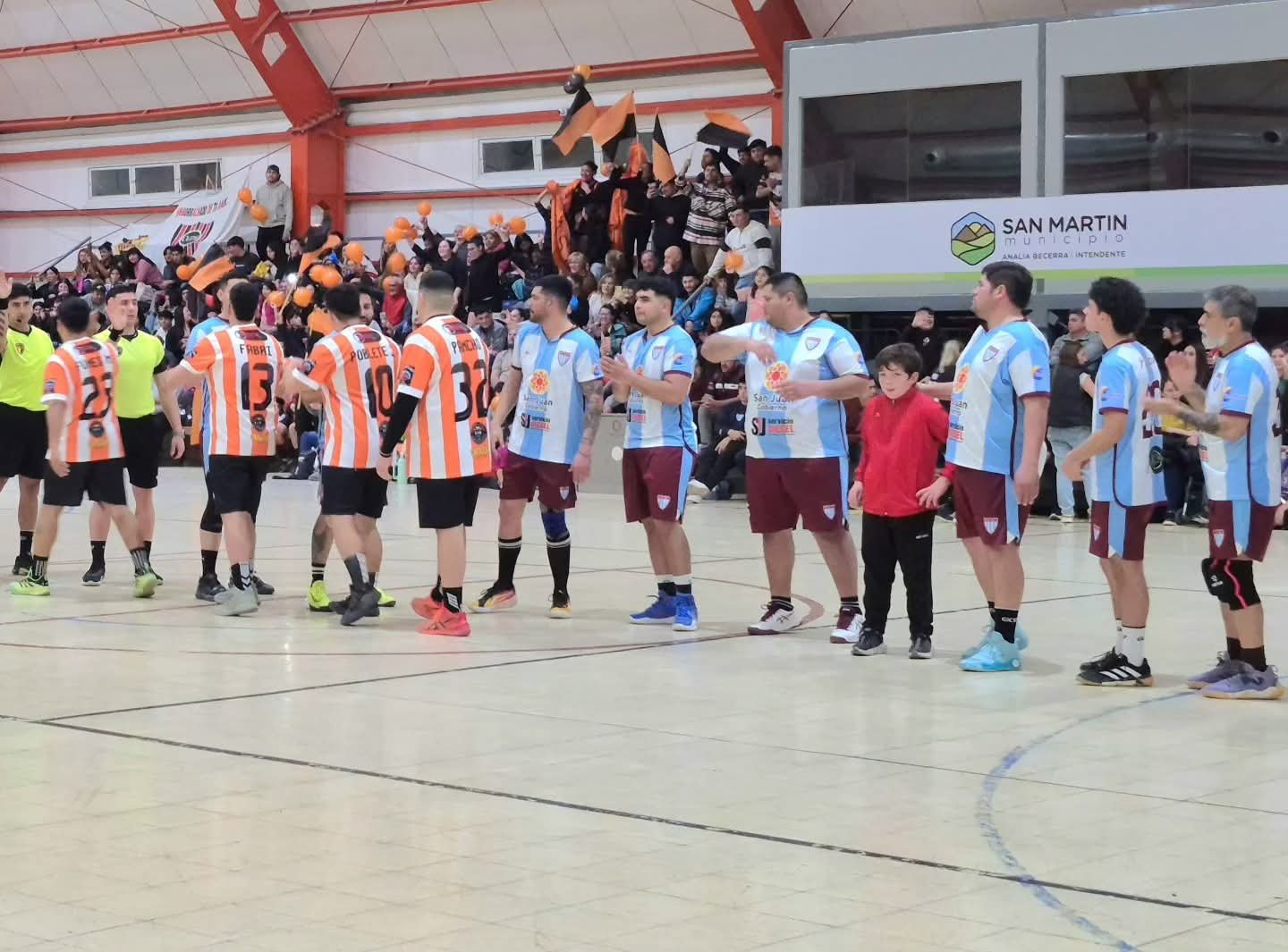 Finales de la Copa de la Liga Social de Handball