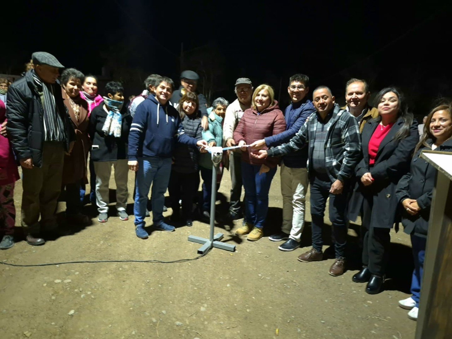 San Martín sumó nuevo alumbrado público en Lote Boan S.A.