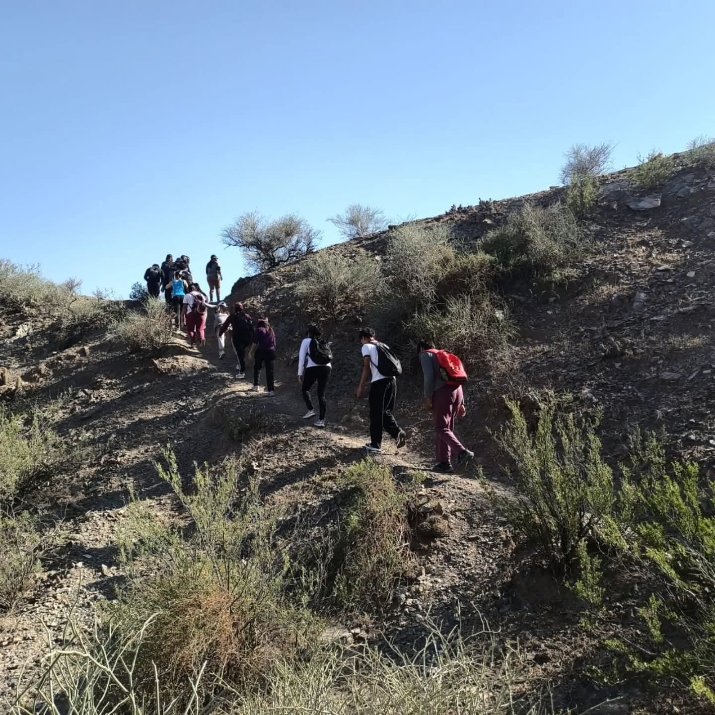 Ecosenderismo educativo con la Escuela de Comercio Alfonsina Storni