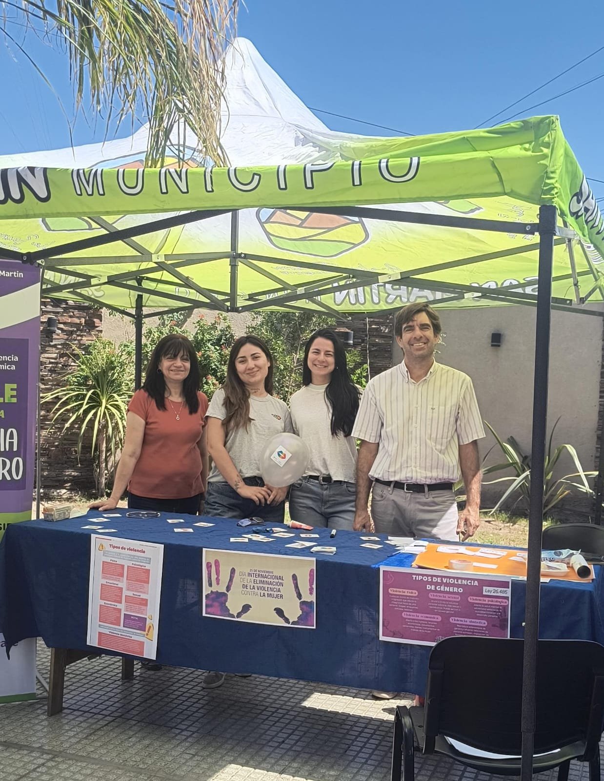 San Martín reafirmó su compromiso en el Día Internacional de la Eliminación de la Violencia contra la Mujer