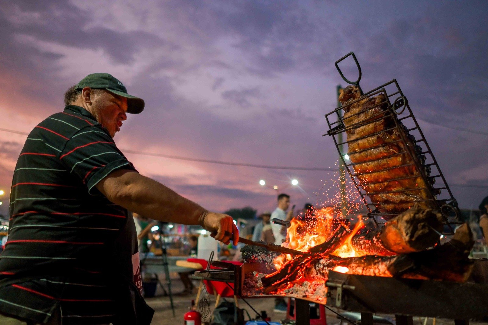 San Martín celebró una nueva edición del Concurso del Asador Sanjuanino