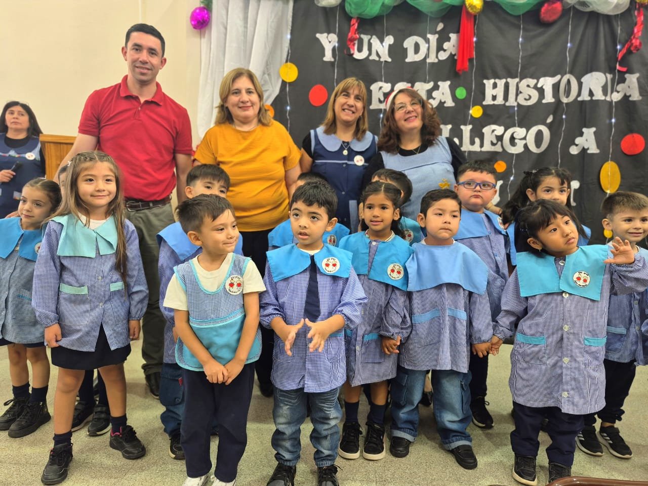 San Martín celebró el egreso de las salas de 4 años del ENI Nº 48