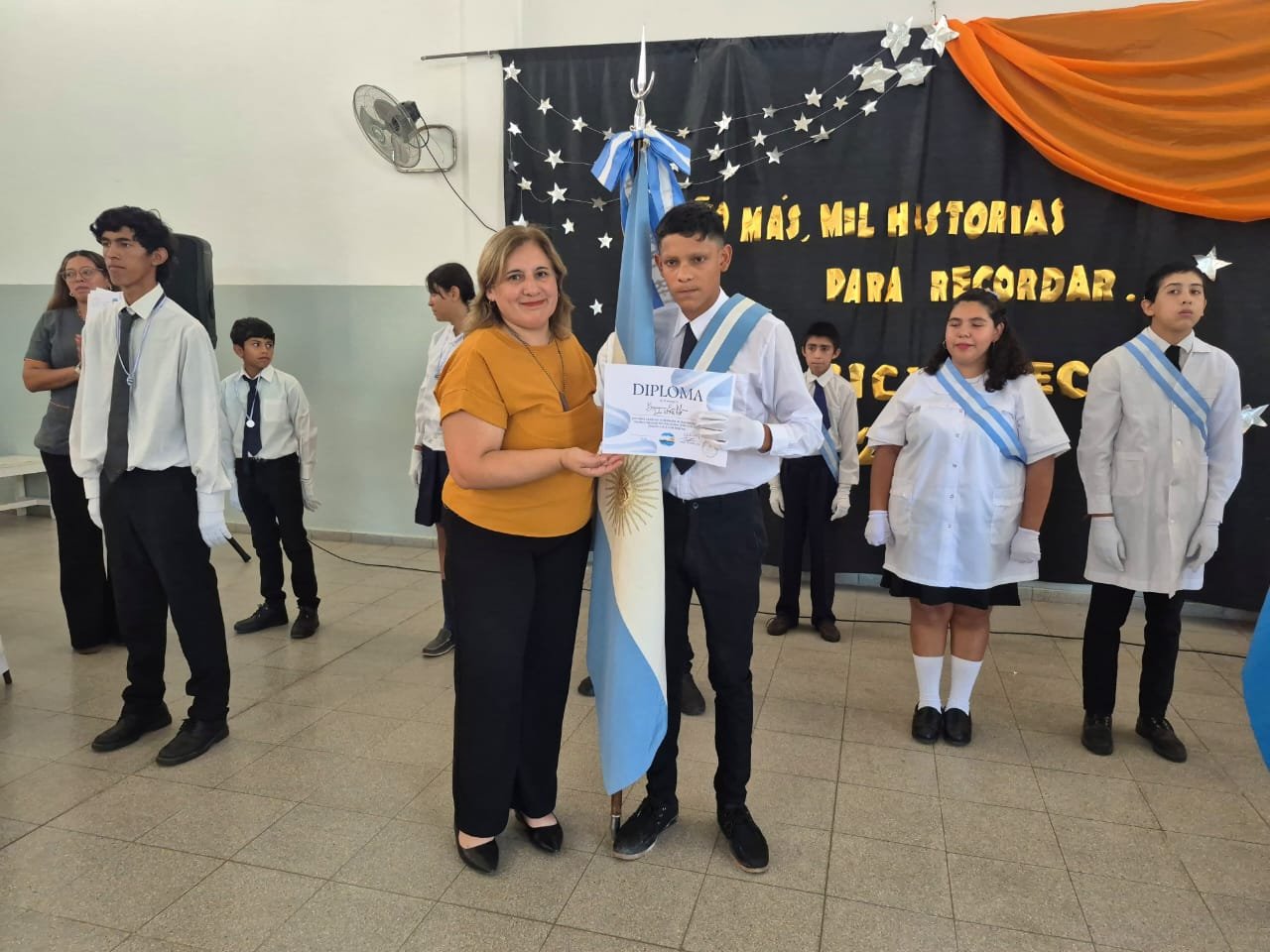 Emotivo cierre del ciclo lectivo en la Escuela de Educación Especial Crucero ARA General Belgrano