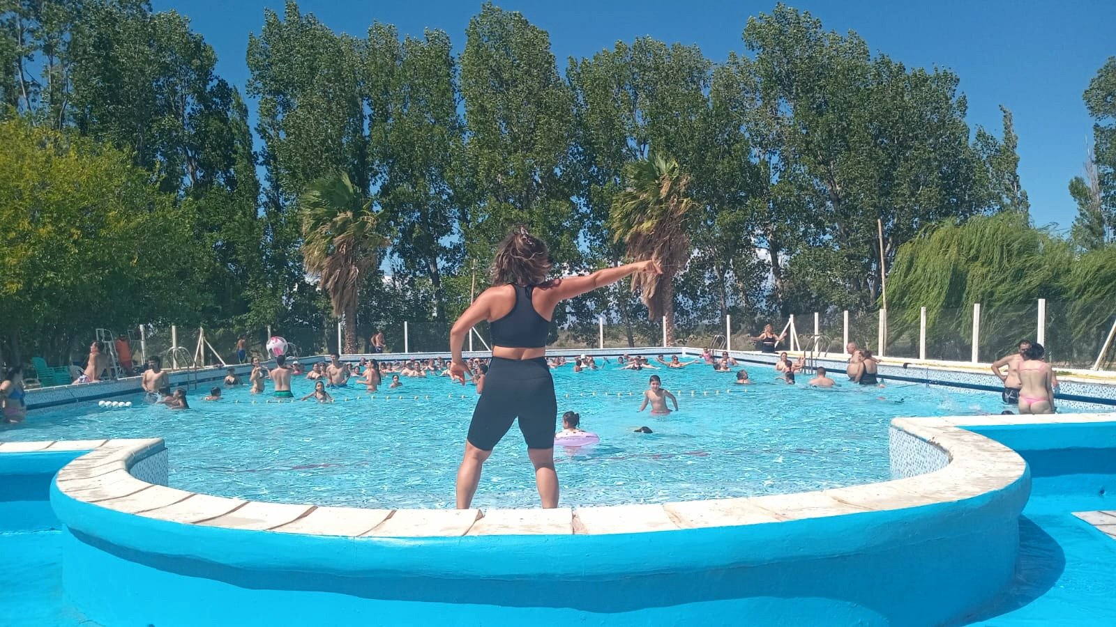 Aquagym en el Camping Municipal, una propuesta saludable para el verano
