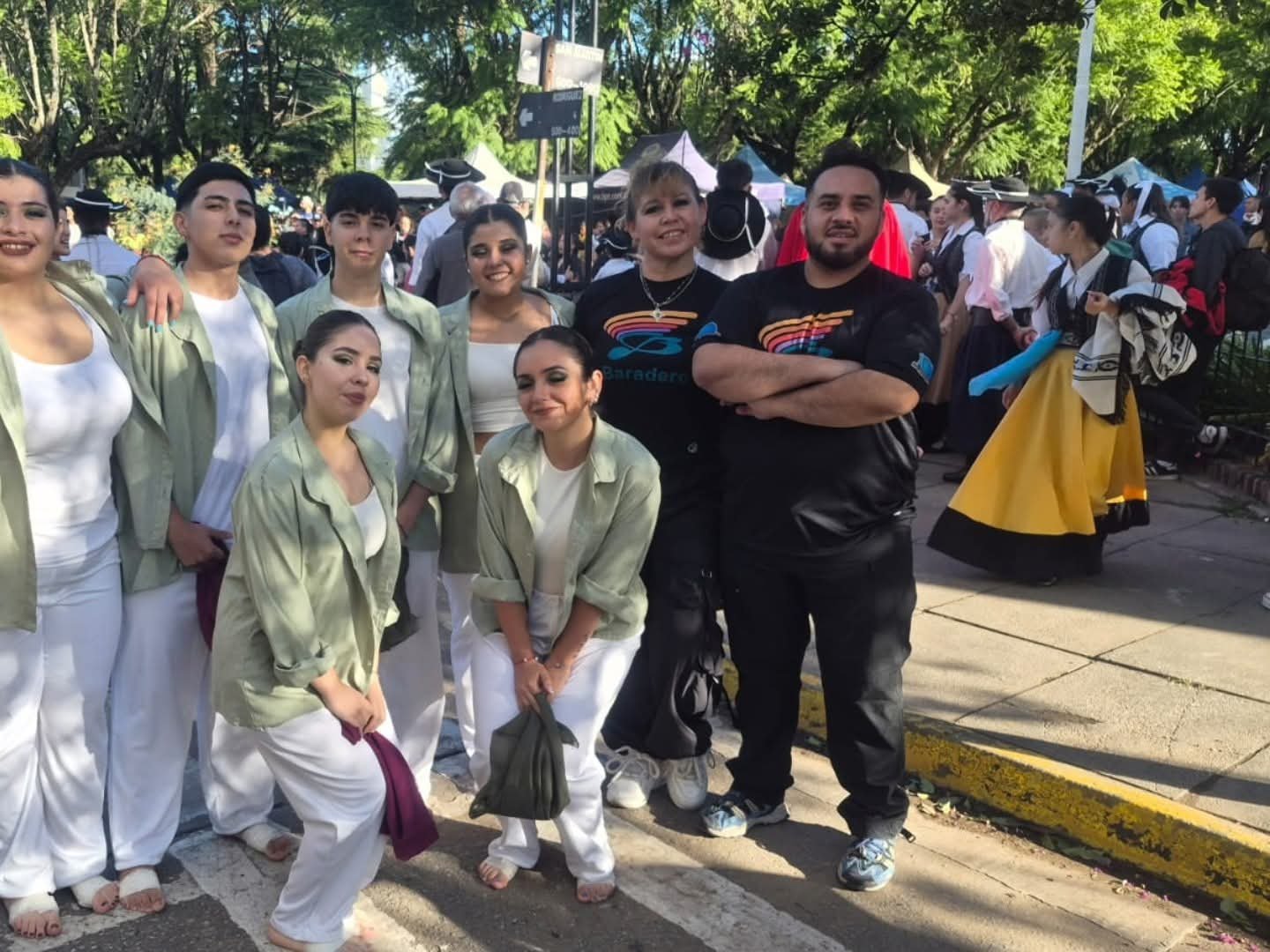 San Martín acompañó a artistas sanjuaninos en el Pre Baradero 2026