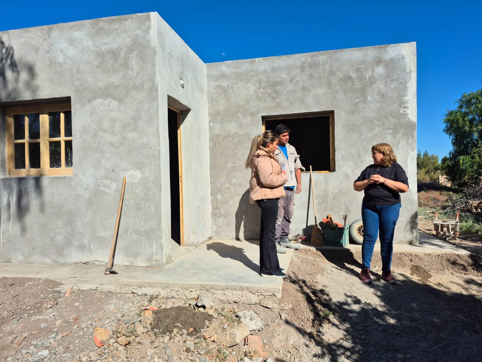 Las obras avanzan en distintos puntos de San Martín