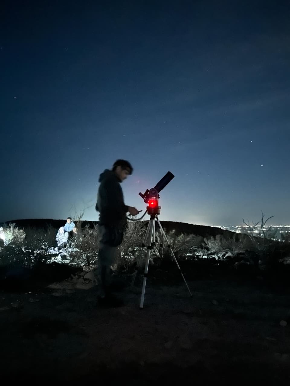 Astroturismo y fotografía nocturna: una experiencia mágica en Ceferino Namuncu