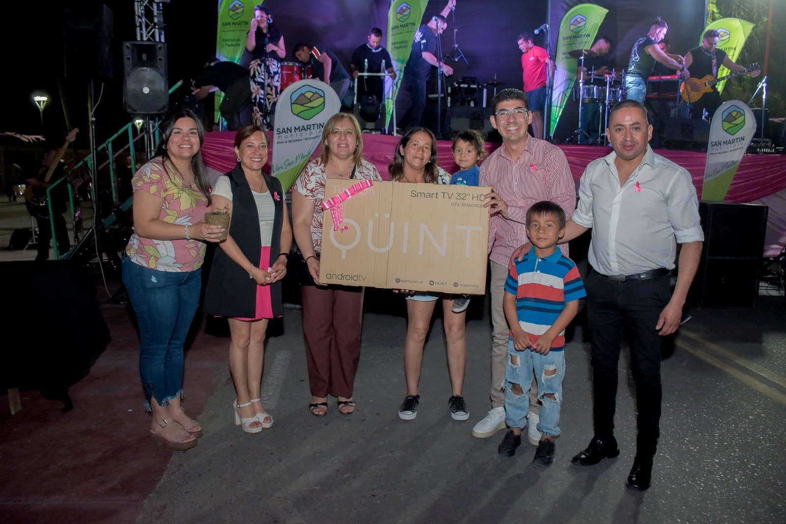 Las madres celebraron su día en San Martín